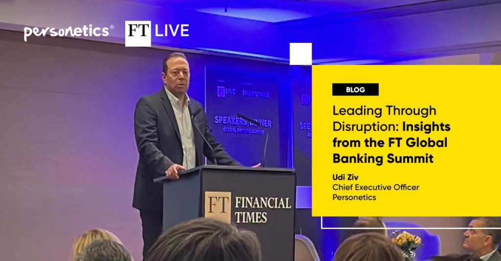 Financial Times Global Banking Summit in London Personetics