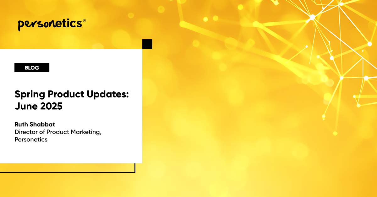 Explore our Spring Release Highlights – From Contextual Marketing Offers, to Custom Trackers, and AI Innovation