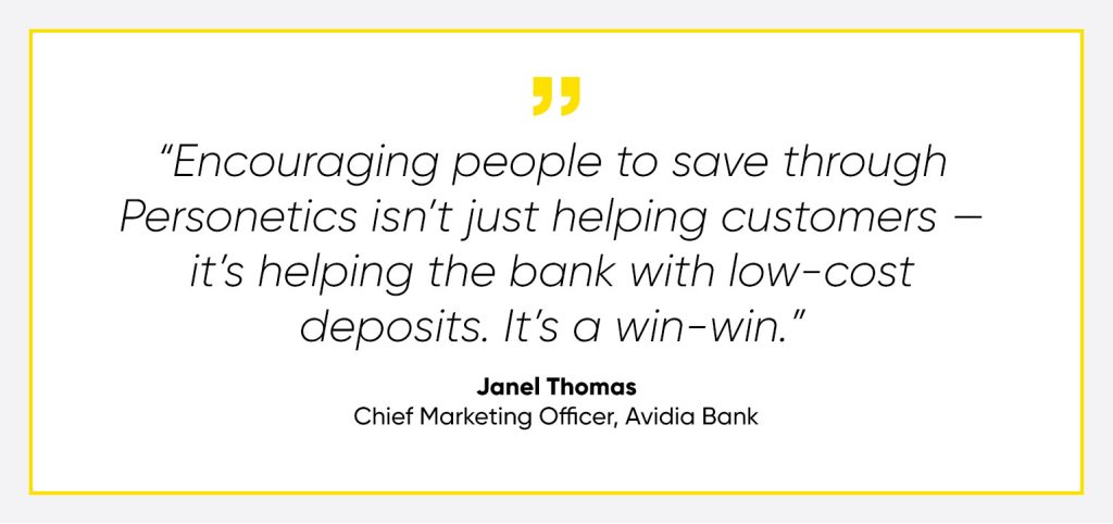 Janel Thomas, Chief Marketing Officer of Avidia Bank